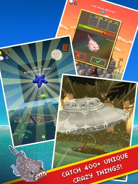 Изображение игры: Desert Island Fishing