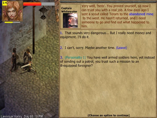 Изображение игры: Exiled Kingdoms RPG