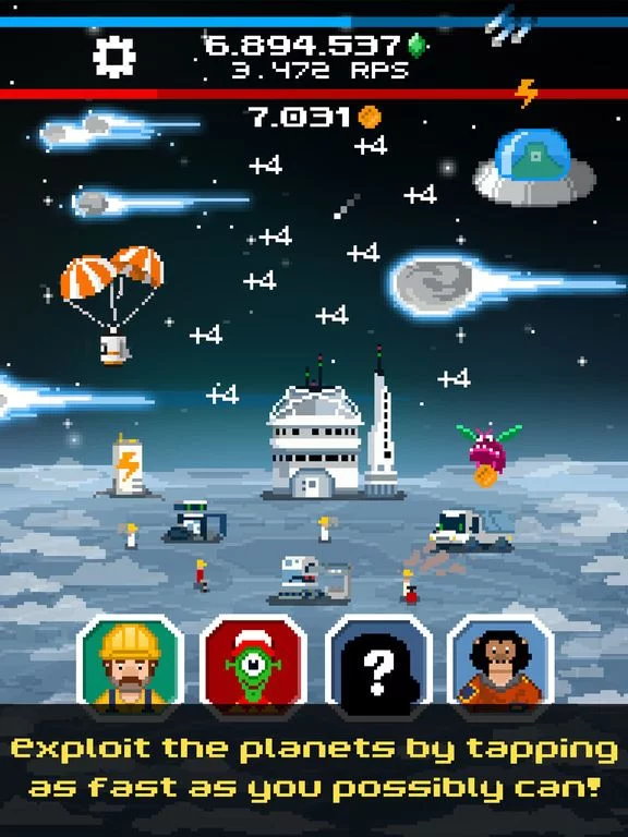 Изображение игры: Tap Galaxy – Deep Space Mine