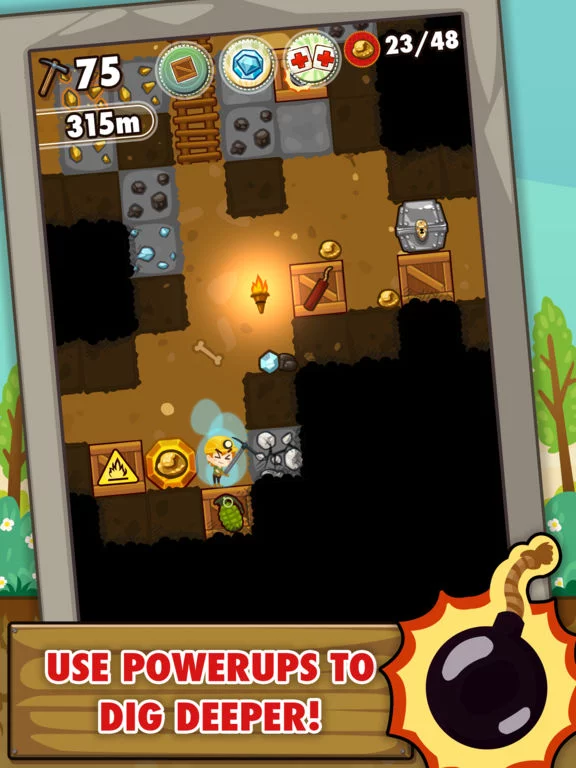 Изображение игры: Pocket Mine