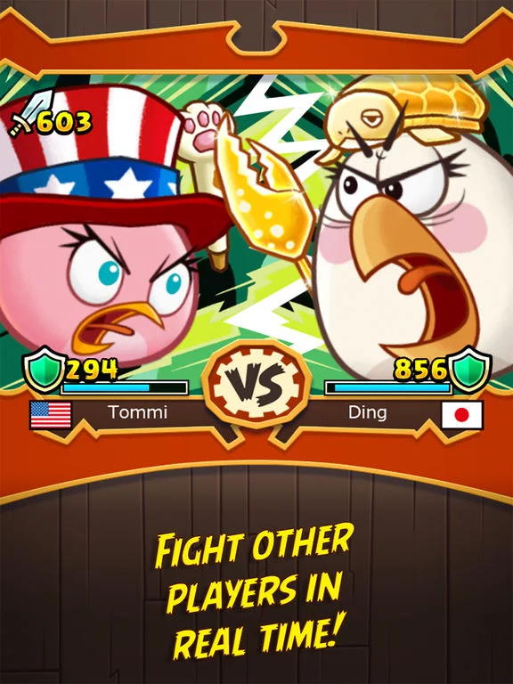 Изображение игры: Angry Birds Fight! RPG Puzzle