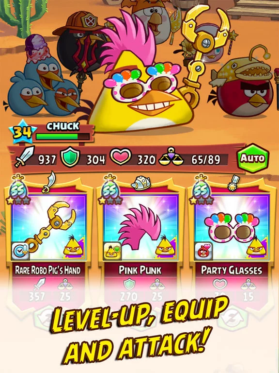 Изображение игры: Angry Birds Fight! RPG Puzzle
