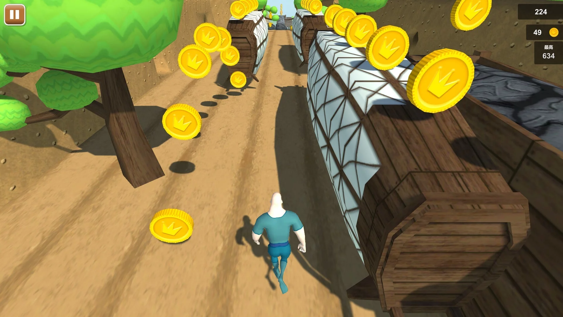 Изображение игры: Treasure sprinter