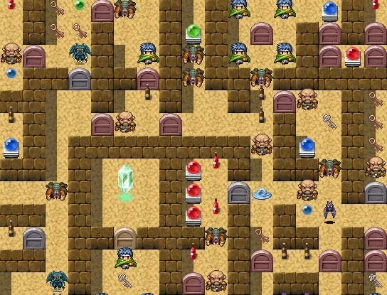 Изображение игры: Malice in Magic Tower -玲鈴魔塔