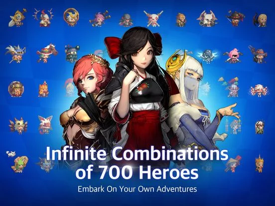Изображение игры: Crusaders Quest