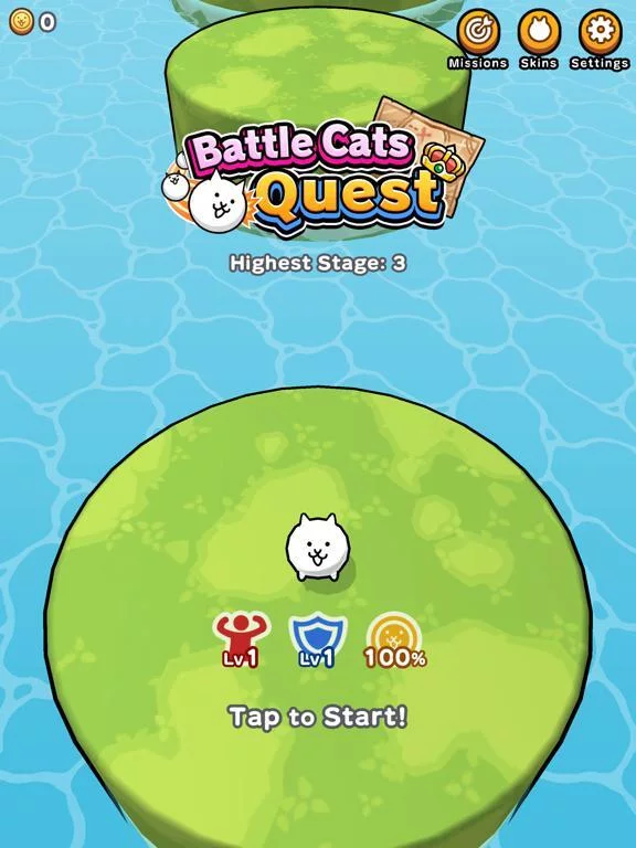 Изображение игры: Battle Cats Quest