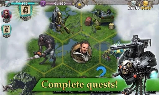 Изображение игры: Gunspell - Match 3 Battles