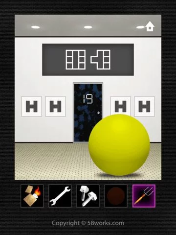 Изображение игры: DOOORS 4 - room escape game