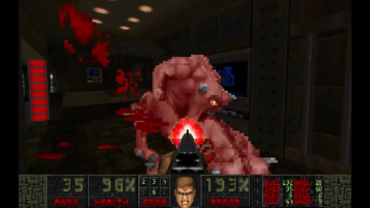 Изображение игры: ZDoom Community Map Project II