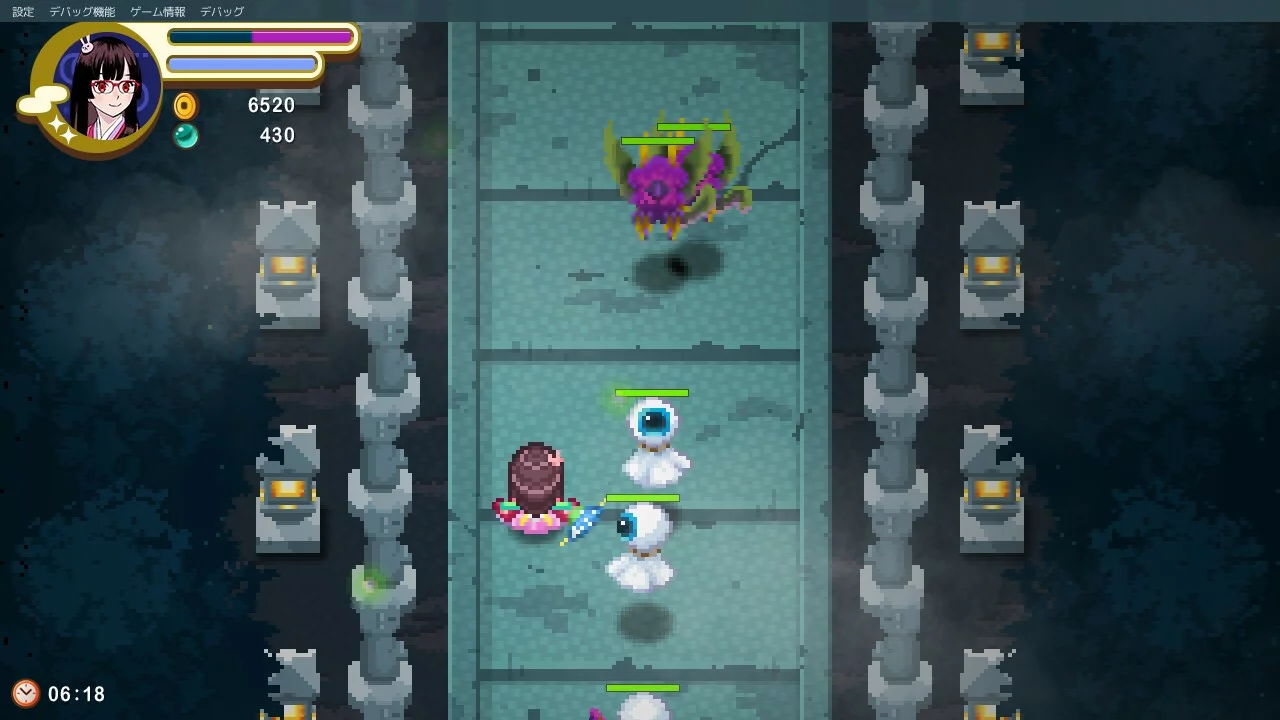Изображение игры: Pixel Game Maker Series Werewolf Princess Kaguya