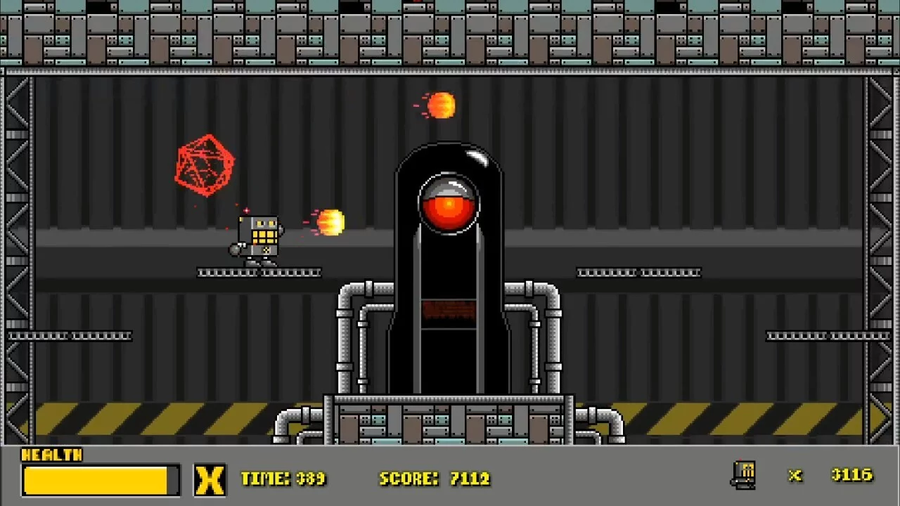 Изображение игры: Robot-X
