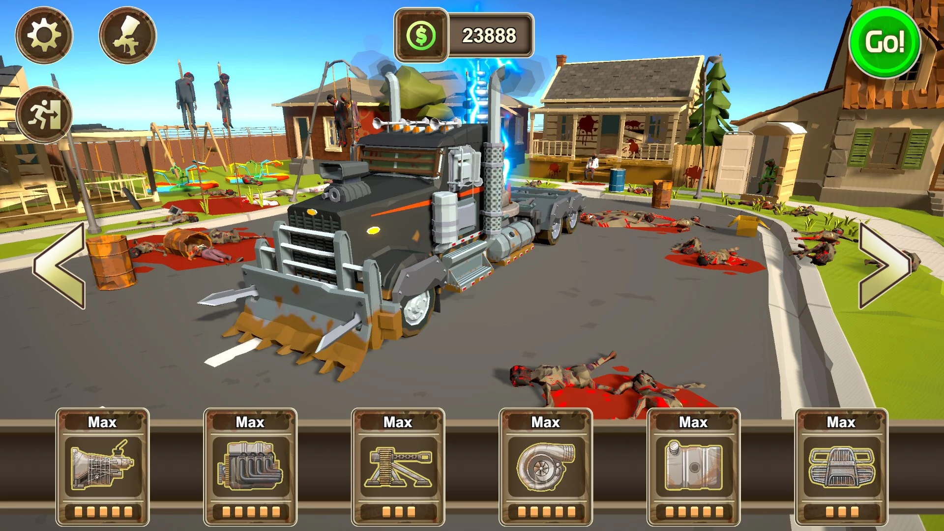 Изображение игры: Zombie Crush Driver