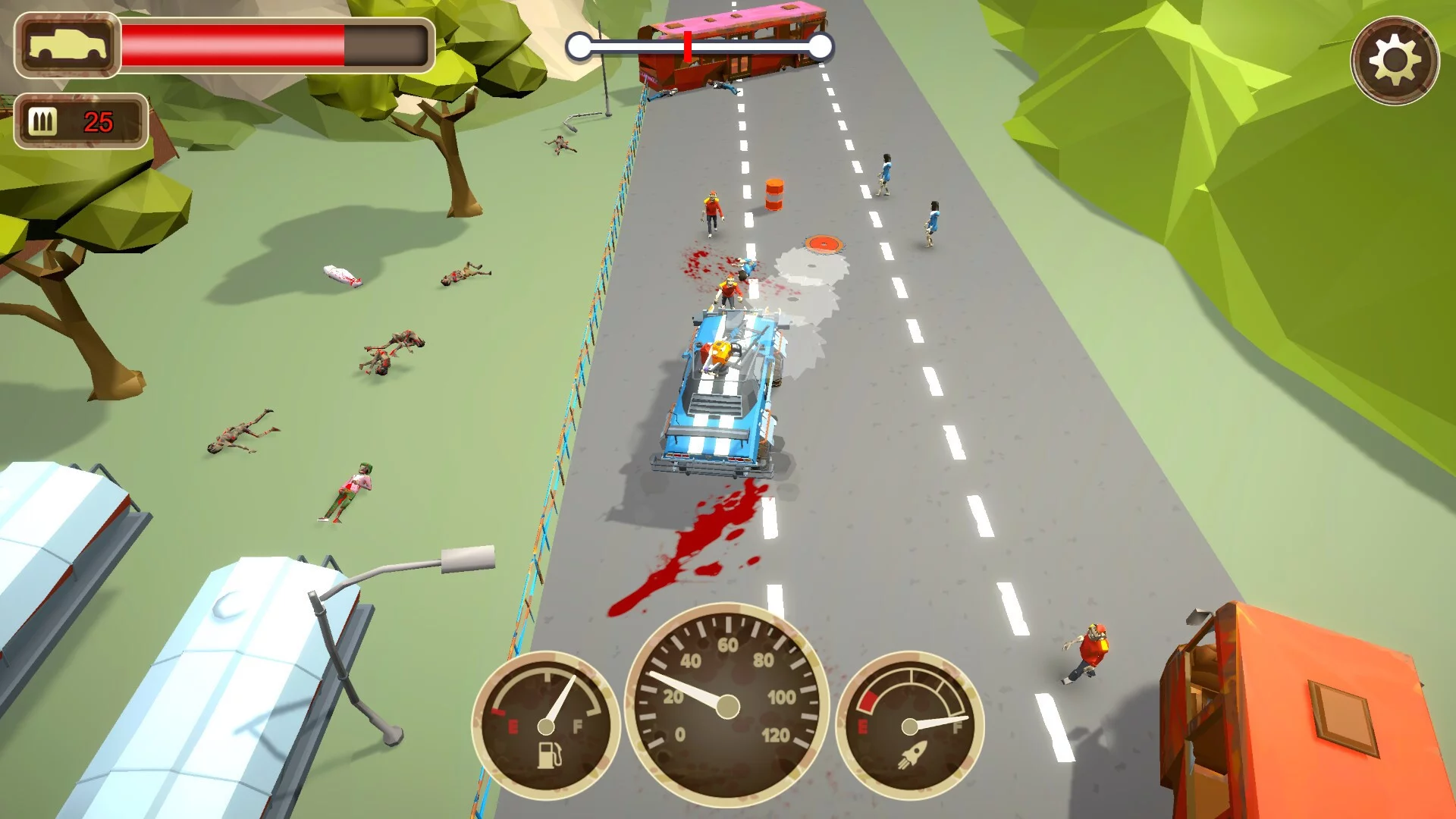 Изображение игры: Zombie Crush Driver