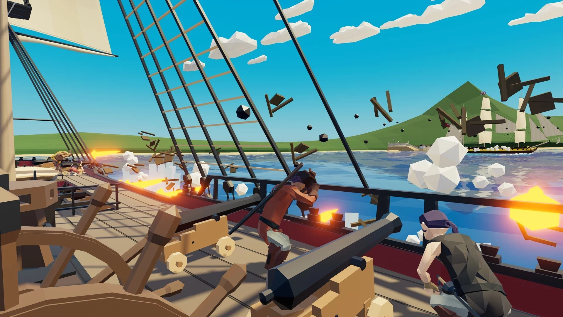Изображение игры: Buccaneers! The New Age of Piracy