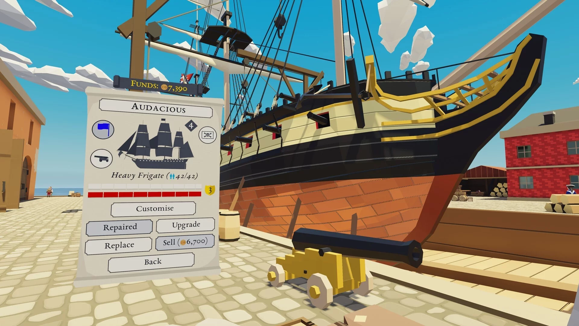 Изображение игры: Buccaneers! The New Age of Piracy