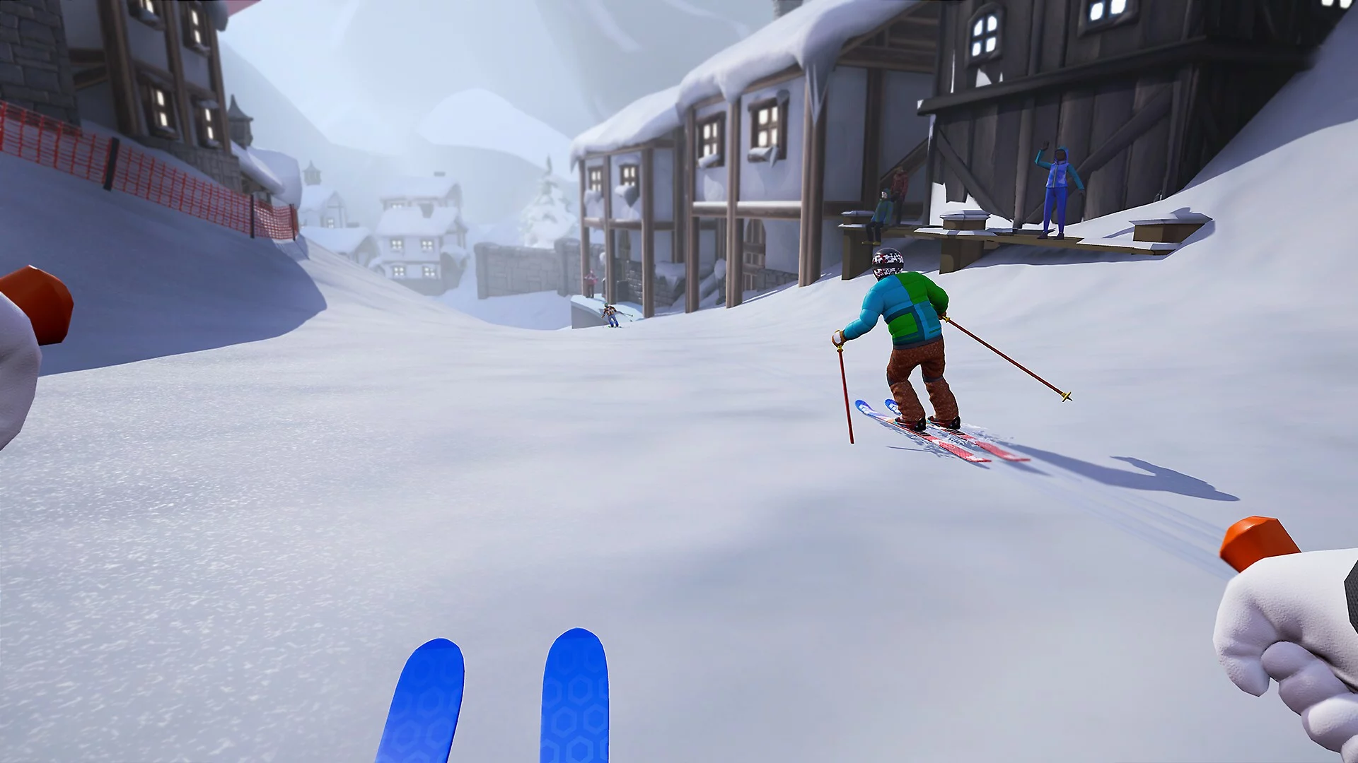 Изображение игры: Skiing VR