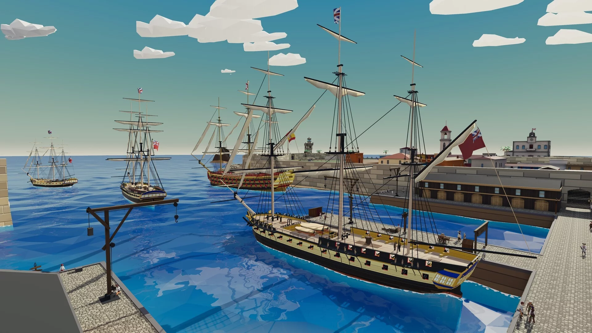 Изображение игры: Buccaneers! The New Age of Piracy