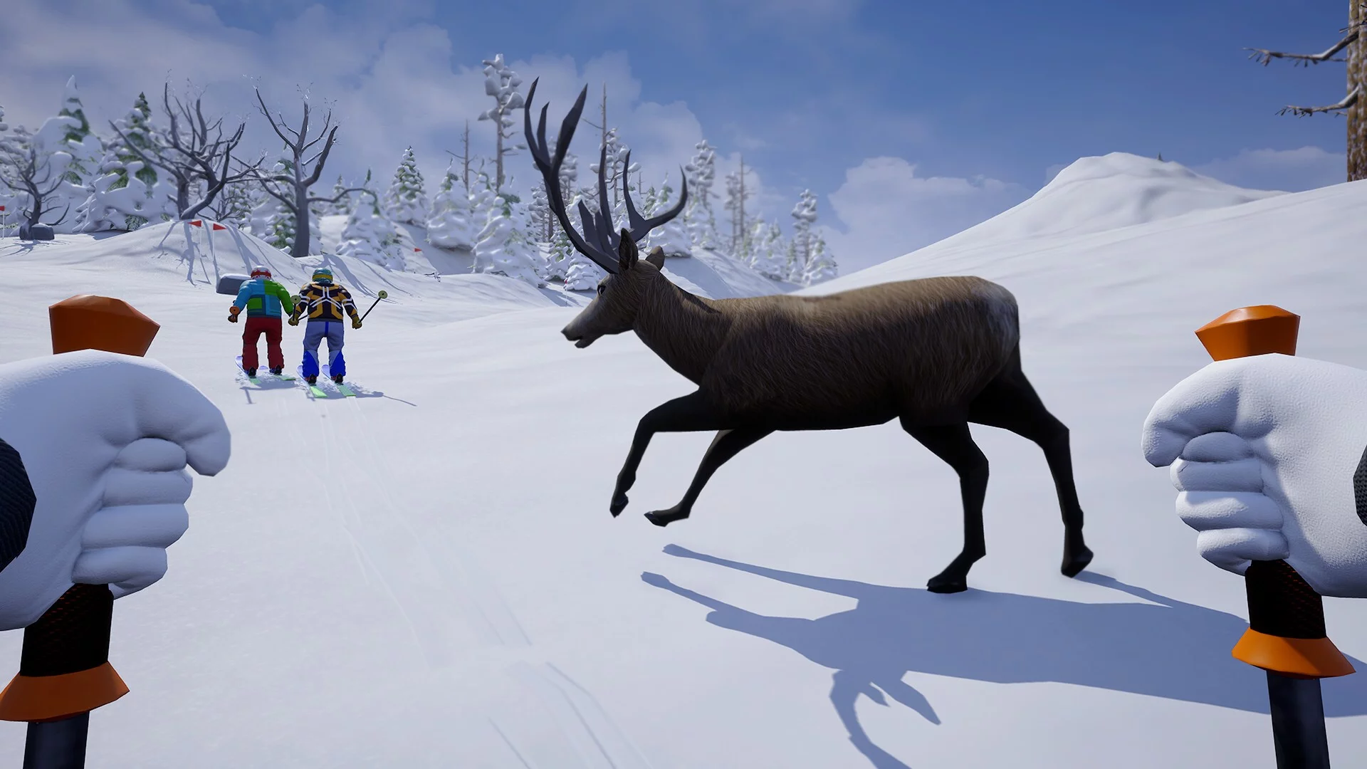 Изображение игры: Skiing VR