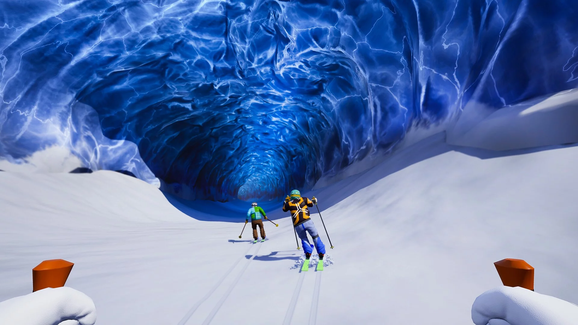 Изображение игры: Skiing VR