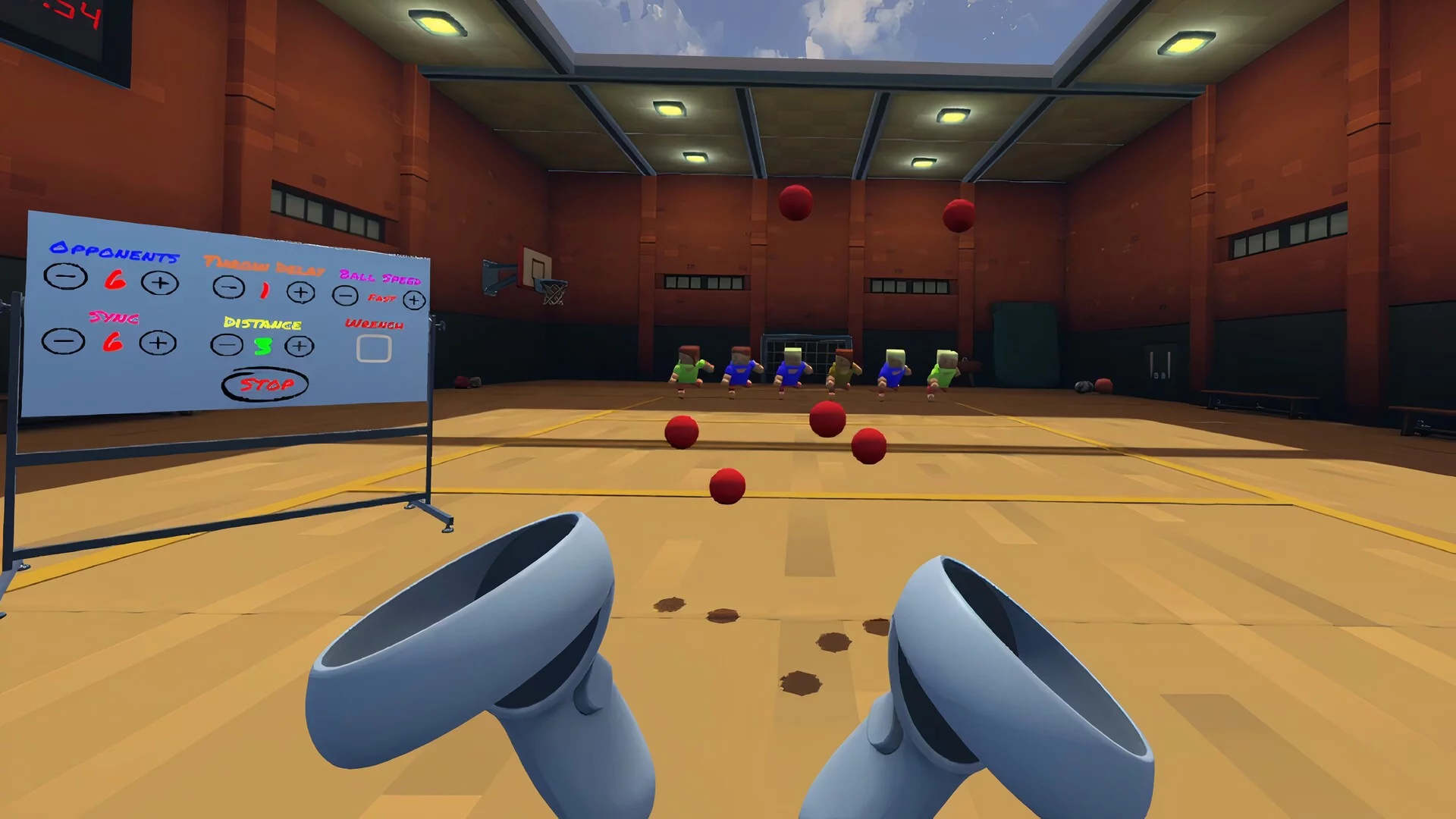 Изображение игры: VR Dodgeball Trainer