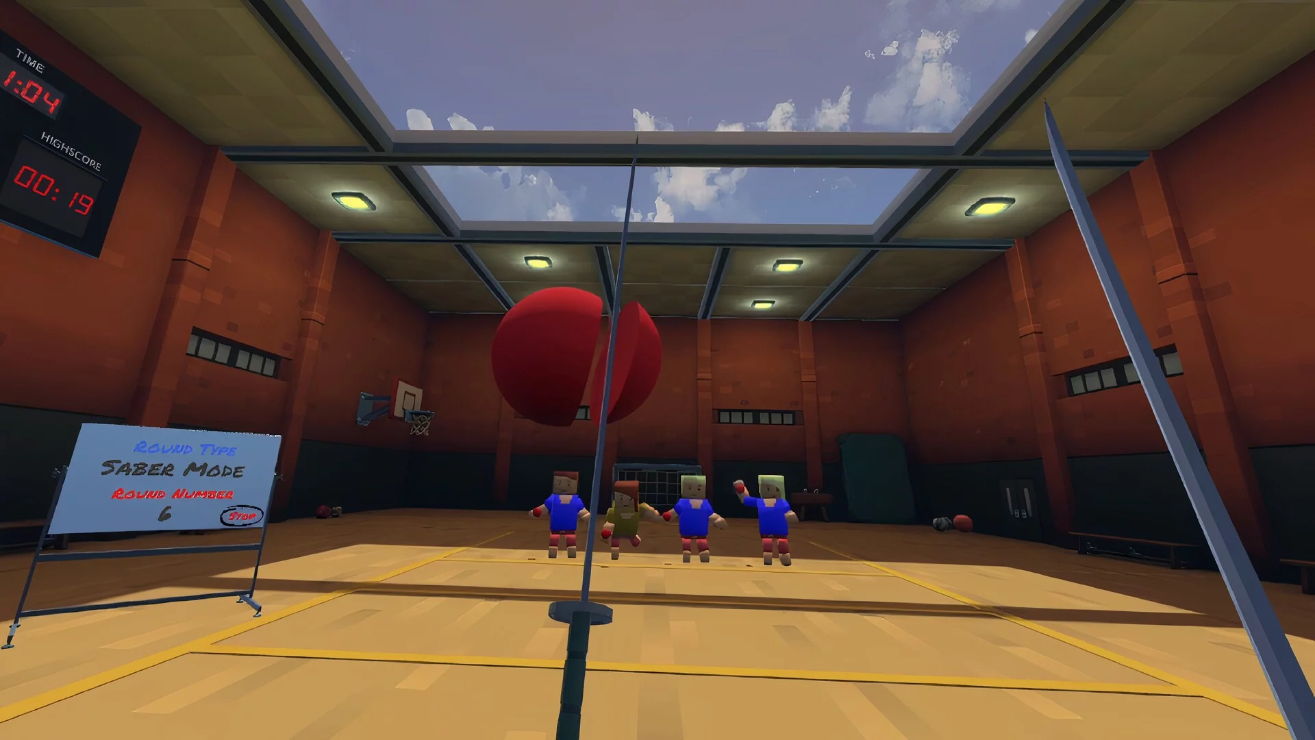 Изображение игры: VR Dodgeball Trainer