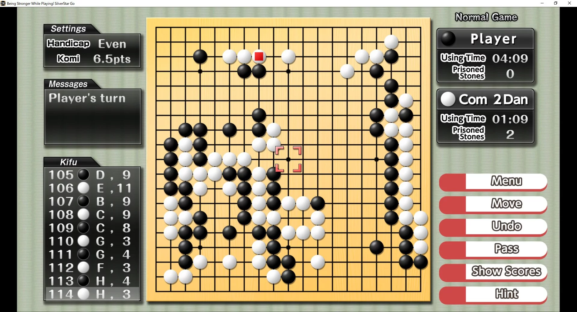 Изображение игры: Being Stronger While Playing! SilverStar Go