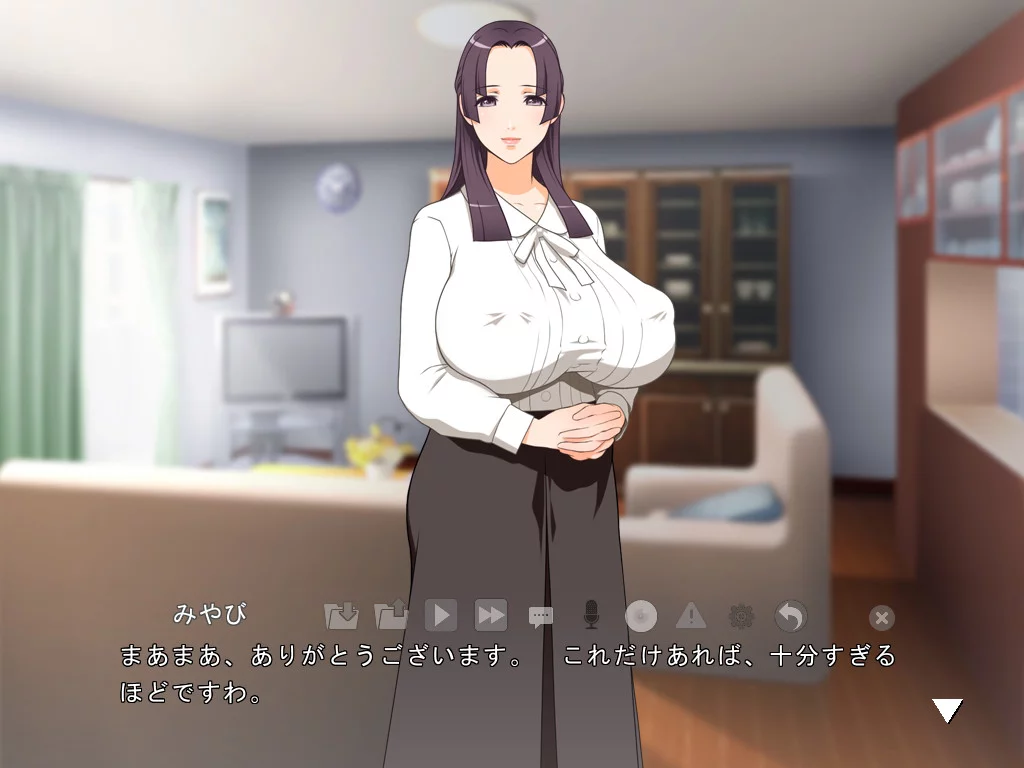 Изображение игры: Mama to Boku no Karada no Shikumi Okaa-san ni Chitsunai Shasei Shitara Oyakoukou na Sekai