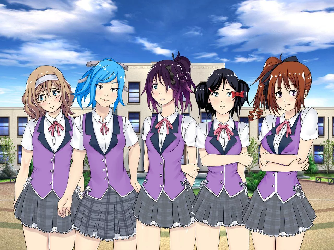 Изображение игры: Umichan Maiko Classroom Havoc
