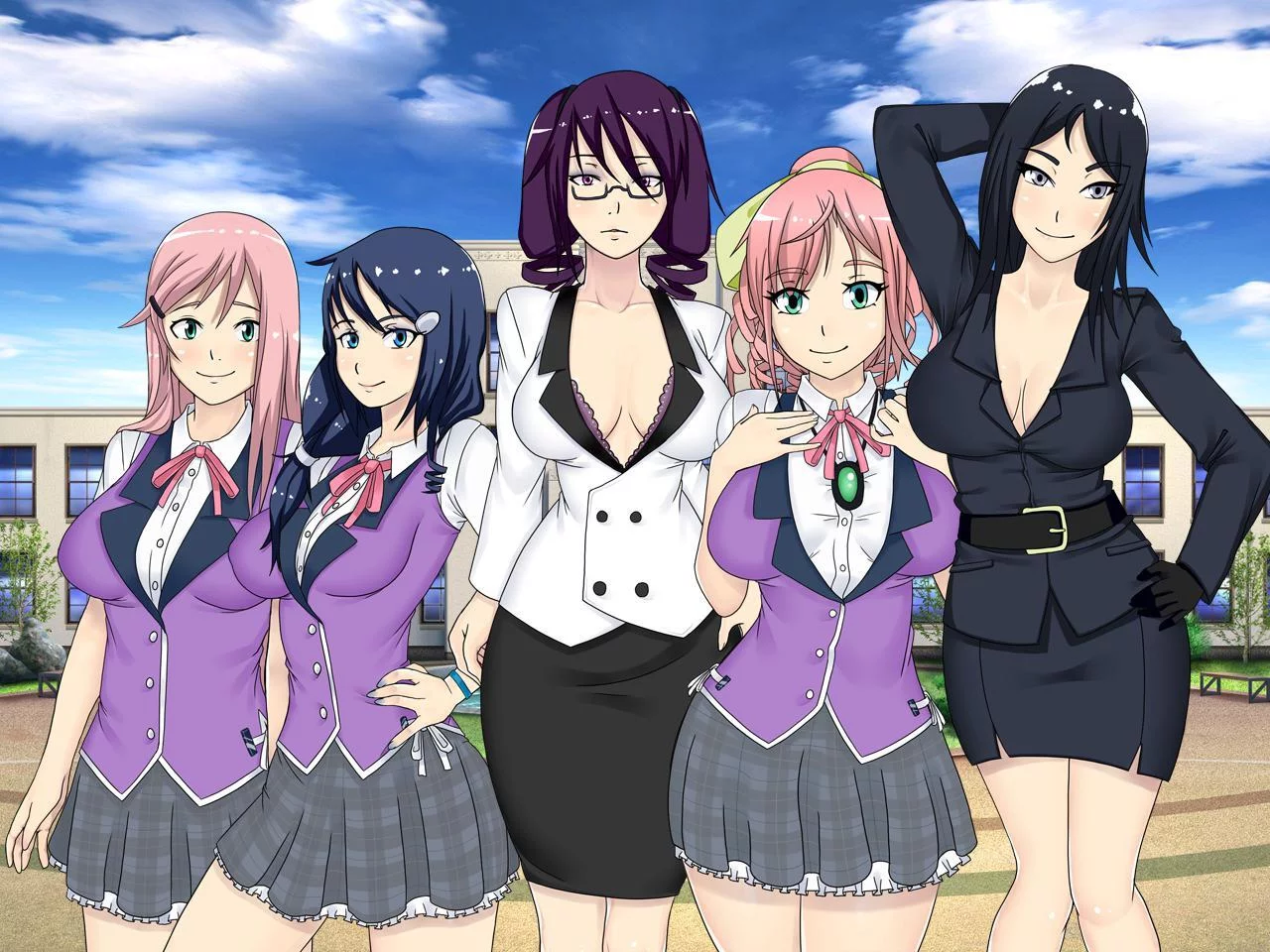 Изображение игры: Umichan Maiko Classroom Havoc