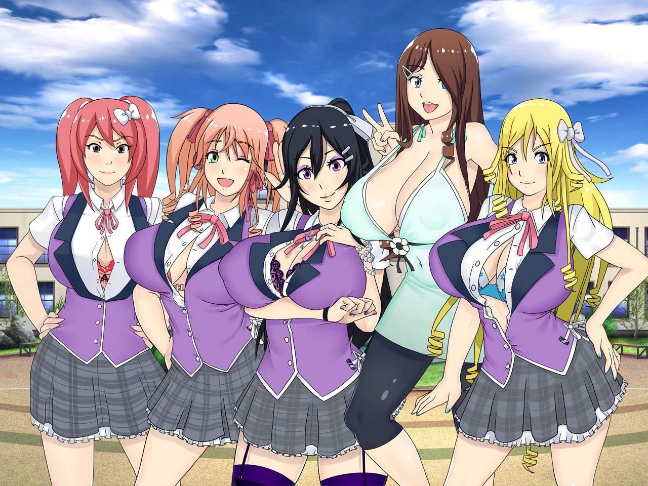Изображение игры: Umichan Maiko Classroom Havoc