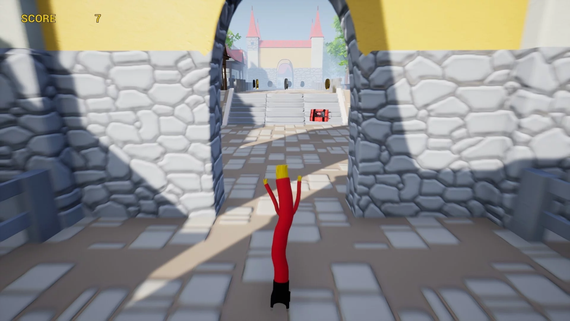 Изображение игры: Run Away SkyDancer