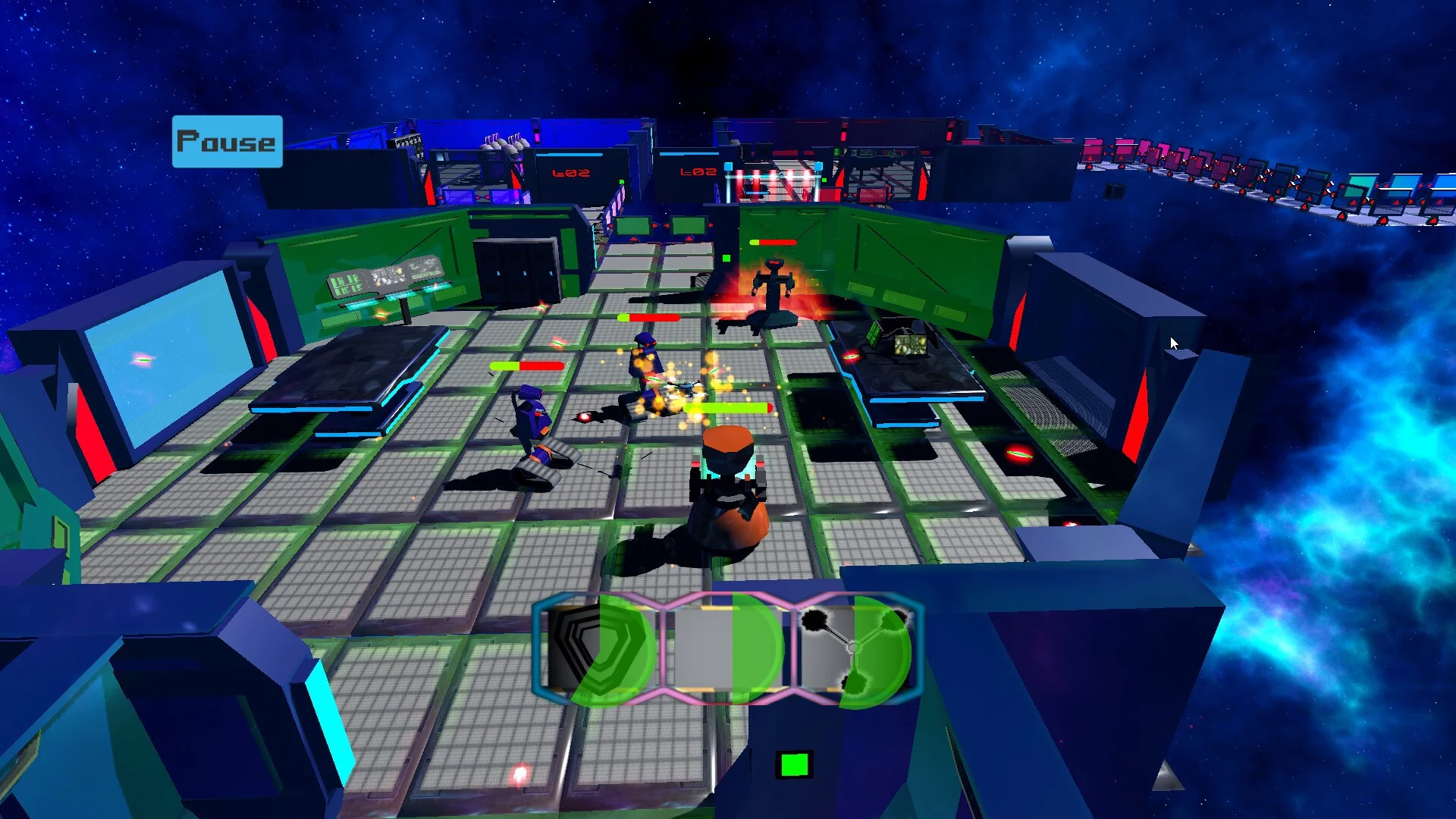 Изображение игры: Battle for the Droid Station