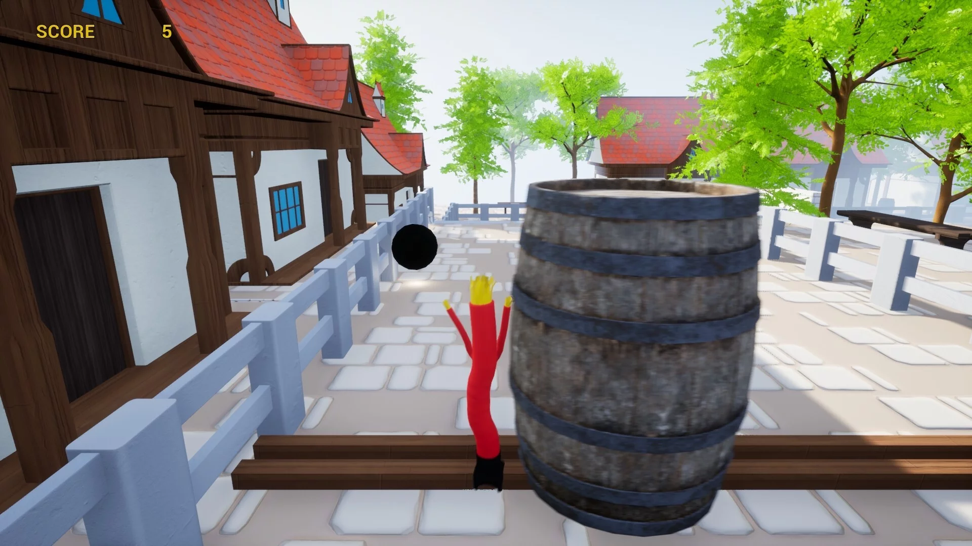 Изображение игры: Run Away SkyDancer
