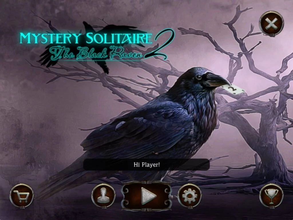 Изображение игры: Mystery Solitaire. The Black Raven 2