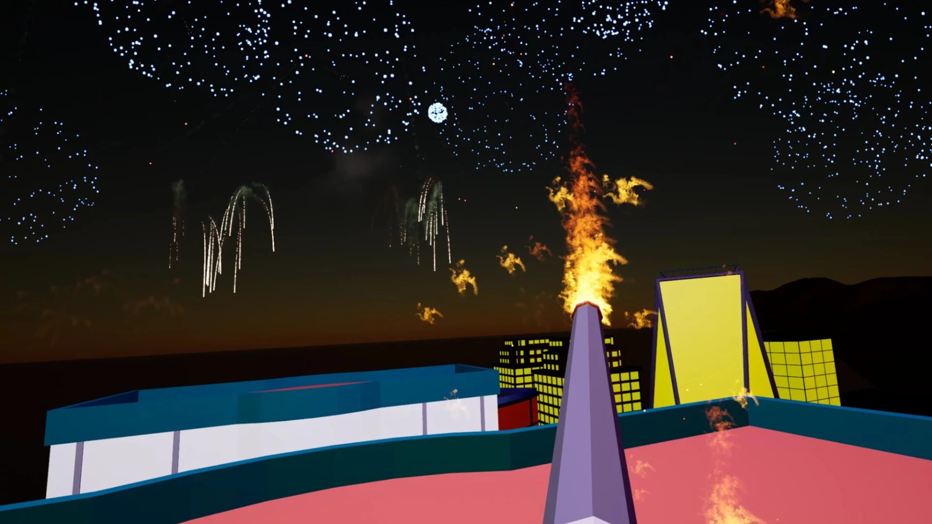 Изображение игры: Music & Fireworks Show