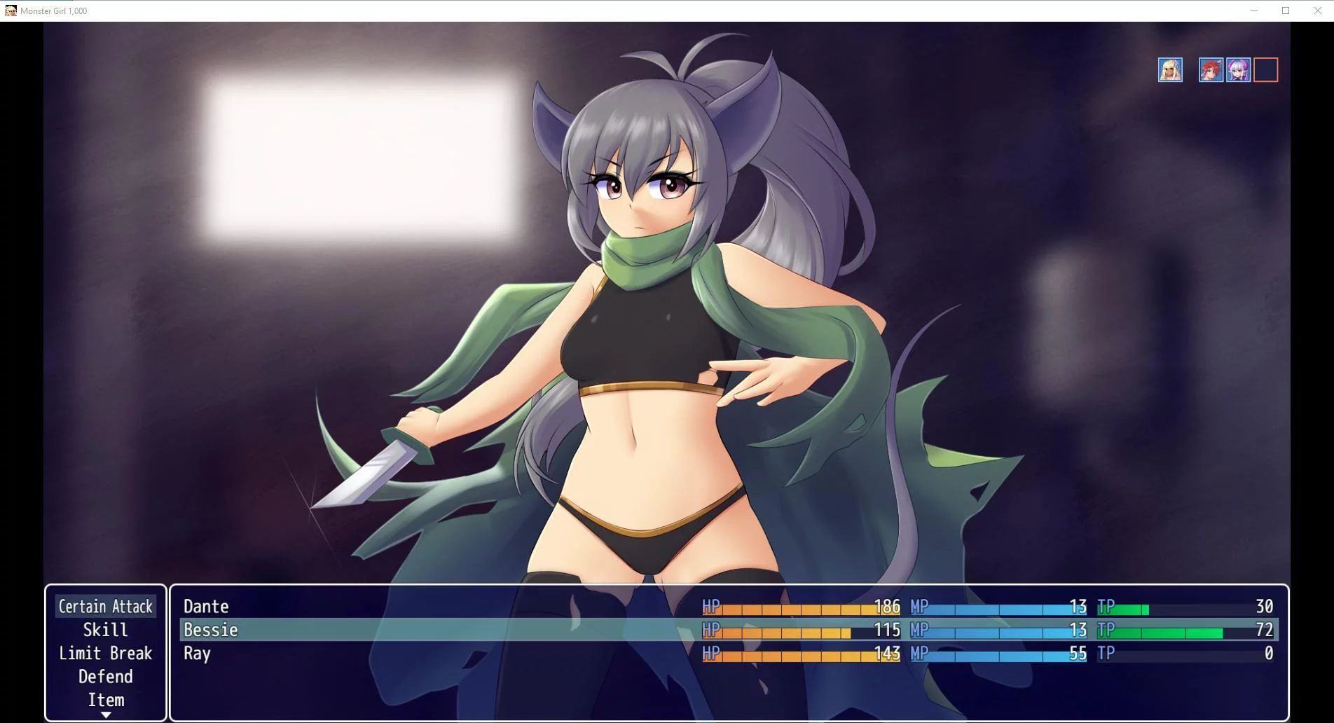 Изображение игры: Monster Girl 1000