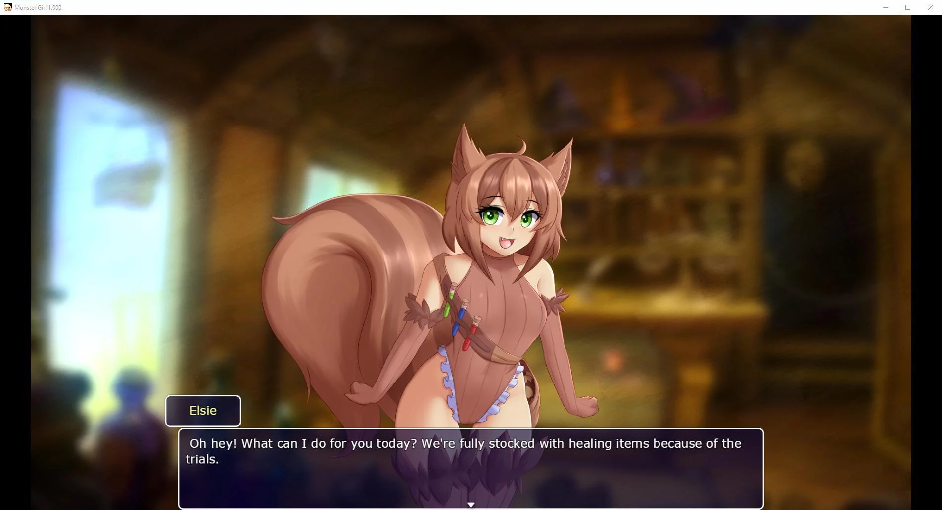 Изображение игры: Monster Girl 1000