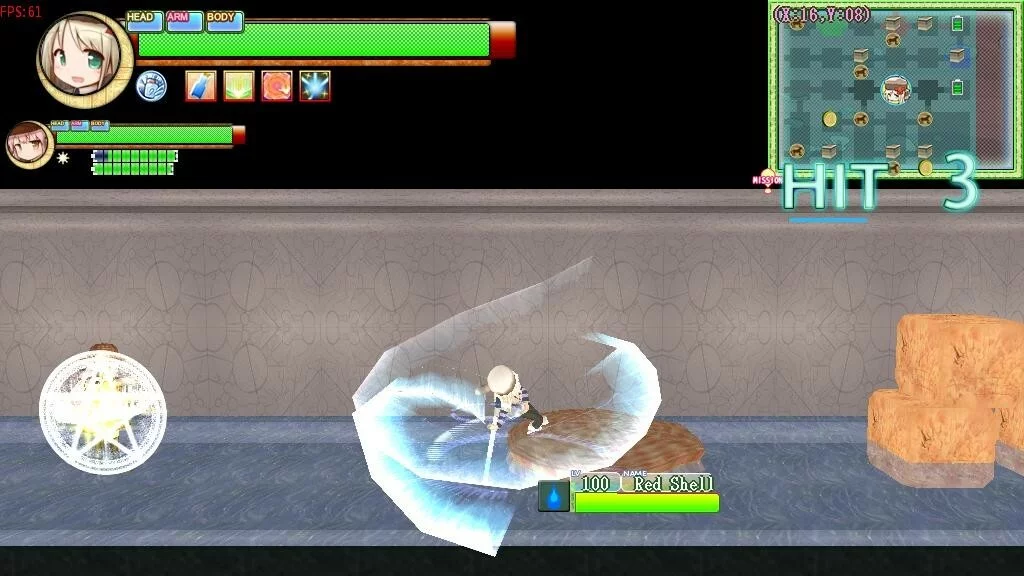Изображение игры: Core Awaken ~Jilelen and LittleSnow~