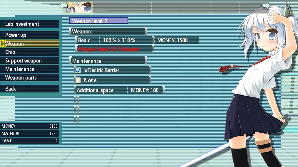 Изображение игры: Core Awaken - HexDesire Princess YUKA