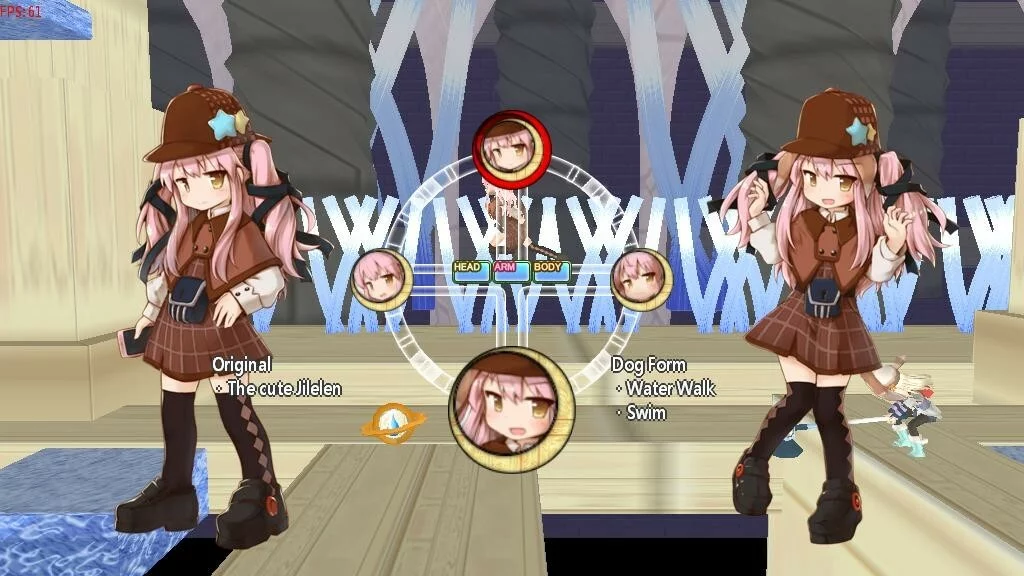 Изображение игры: Core Awaken ~Jilelen and LittleSnow~