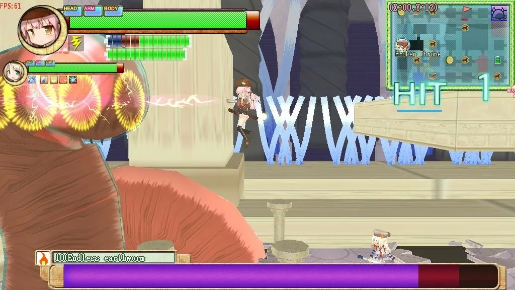 Изображение игры: Core Awaken ~Jilelen and LittleSnow~