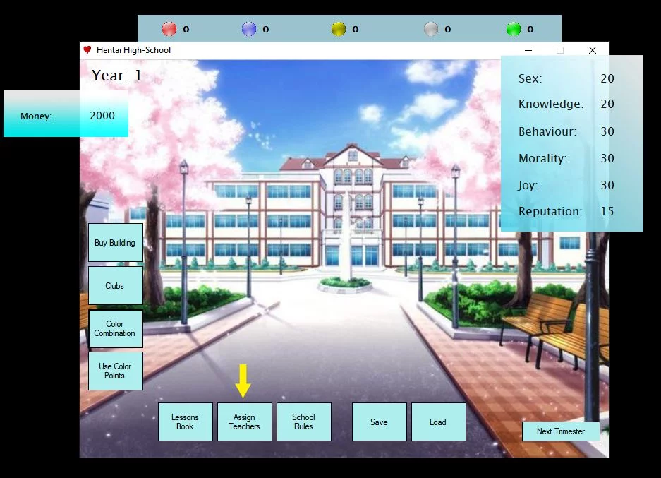 Изображение игры: Hentai High-school