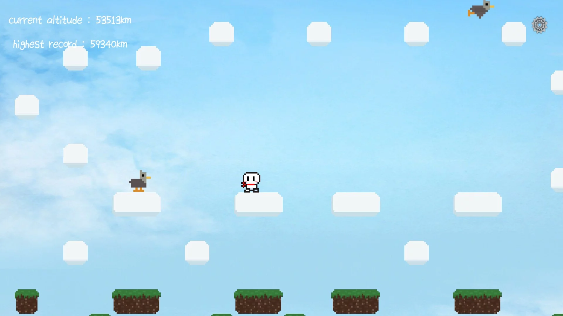 Изображение игры: Let's go to the moon