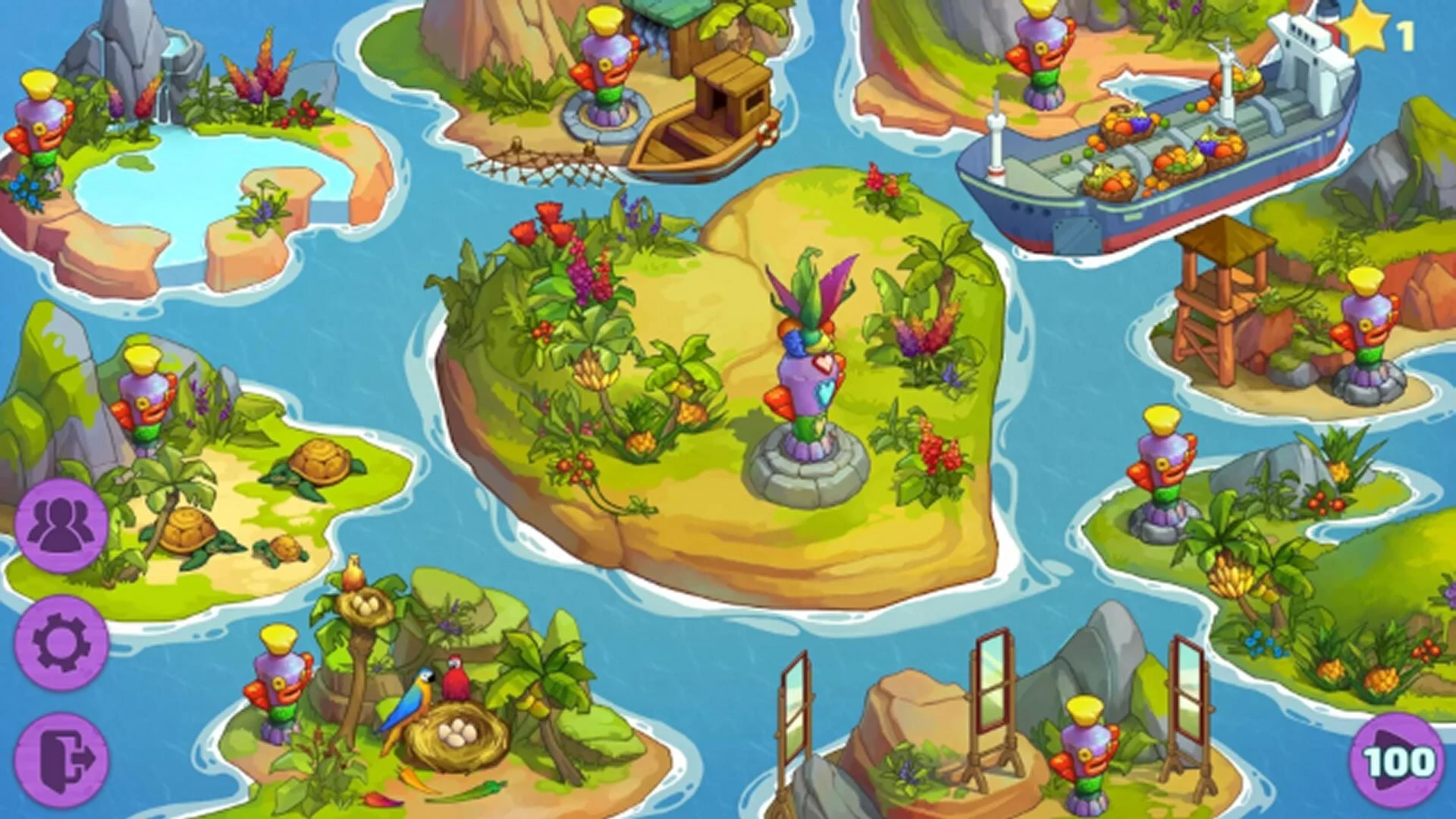 Изображение игры: 11 Islands 2: Story of Love