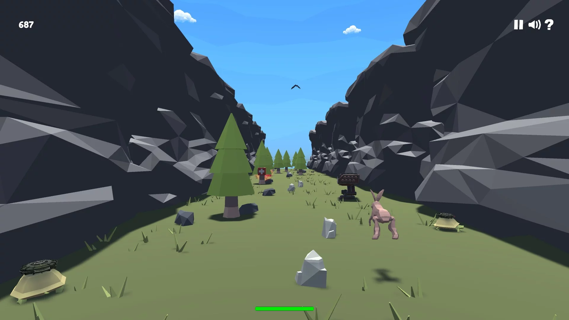 Изображение игры: Rabbit Canyon