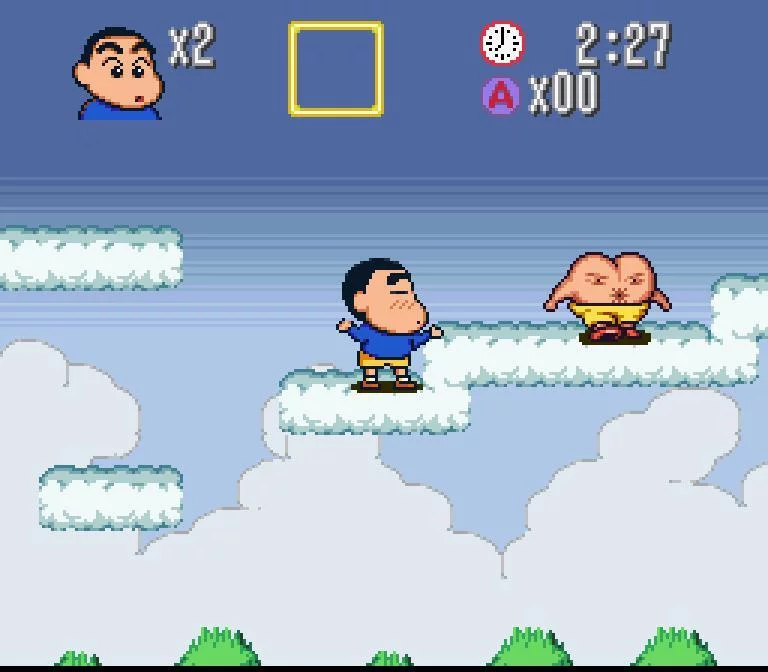 Изображение игры: Crayon Shin-chan 2: Dai Maou no Gyakushu