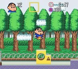 Изображение игры: Crayon Shin-chan 2: Dai Maou no Gyakushu
