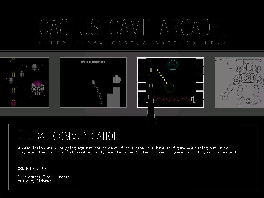 Изображение игры: Cactus Arcade
