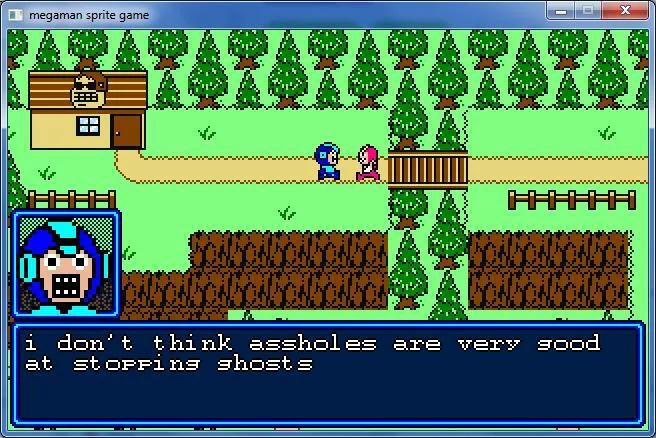 Изображение игры: Megaman Sprite Game