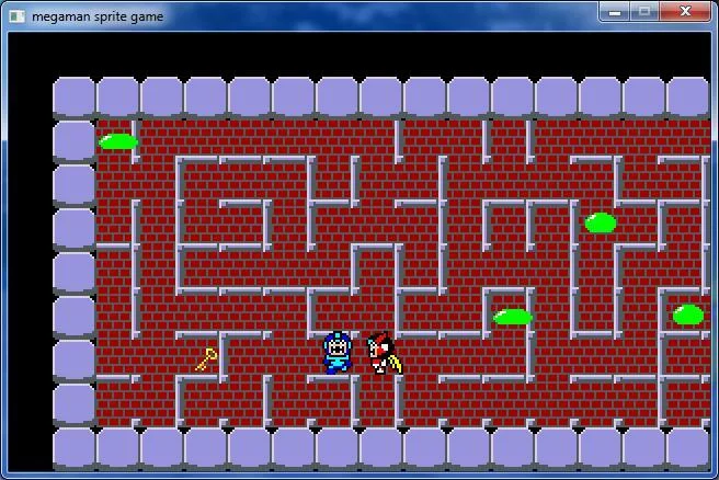 Изображение игры: Megaman Sprite Game